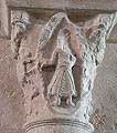 Representacin de Daniel en el foso de los leones de la iglesia de Bussy-le-Grand (Cte-d'Or, Francia)
