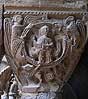Pareja de capiteles 6 de la galera este del monasterio de Santa Mara de L'Estany