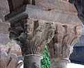 Pareja de capiteles 8 de la galera este del monasterio de Santa Mara de L'Estany