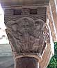 Pareja de capiteles 5 de la galera norte del monasterio de Santa Mara de L'Estany
