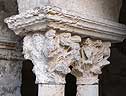 Pareja de capiteles 1 de la galera oeste del claustro de Saint-Paul-de-Mausole