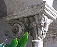 Pareja de capiteles 2 de la Galería sur del claustro de Saint-Paul-de-Mausole