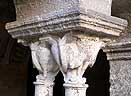 Pareja de capiteles 6 de la Galera sur del claustro de Saint-Paul-de-Mausole
