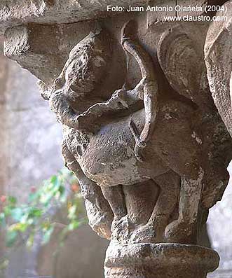 Centauro del claustro del monasterio de Saint-Paul de Mausole