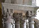 Conjunto de cinco capiteles de la Galera este del claustro de Sant Pere de Galligants de Girona