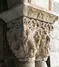 Capitel 2 de la galeria oeste del claustro de la catedral de Saint-Bertrand-de-Comminges