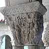 Capitel 3 de la galeria oeste del claustro de la catedral de Saint-Bertrand-de-Comminges