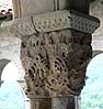 Capitel 5 de la galeria oeste del claustro de la catedral de Saint-Bertrand-de-Comminges