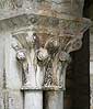 Capitel 11 de la galería sur del claustro de la catedral de Saint-Bertrand-de-Comminges
