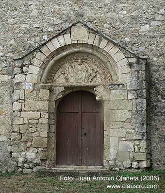 Portada de la iglesia de Sant sebastiá dels Gorgs