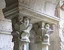 Pareja de capiteles 6 de la galería norte del claustro de Saint-Paul-de-Mausole