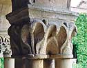 Capitel 10 de la galería norte de Santillana del Mar