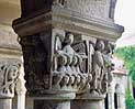 Capitel 10 de la galería oeste de Santillana del Mar