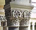 Capitel 12 de la galería oeste de Santillana del Mar