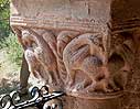 Capiteles de la galería porticada de Vizcainos de la Sierra