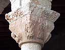 Capitel 3 de la galería porticada de Ntra. Sra. de Rivero de San Esteban de Gormaz