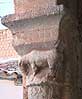Capitel 11 de la galera porticada de San Miguel de San Esteban de Gormaz