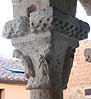 Capitel 4 de la galera porticada de San Miguel de San Esteban de Gormaz