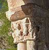 Capitel 5 de la galería porticada de la iglesia de Villasayas