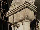 Capitel 4 de la galería porticada de Santa María la Antigua de Valladolid